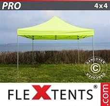 Festtält FleXtents 4x4m Neongul/Grön