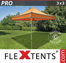 Festtält FleXtents 3x3m Orange Reflexiva