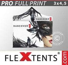 Festtält FleXtents 3x4,5m, inkl. 4 sidor